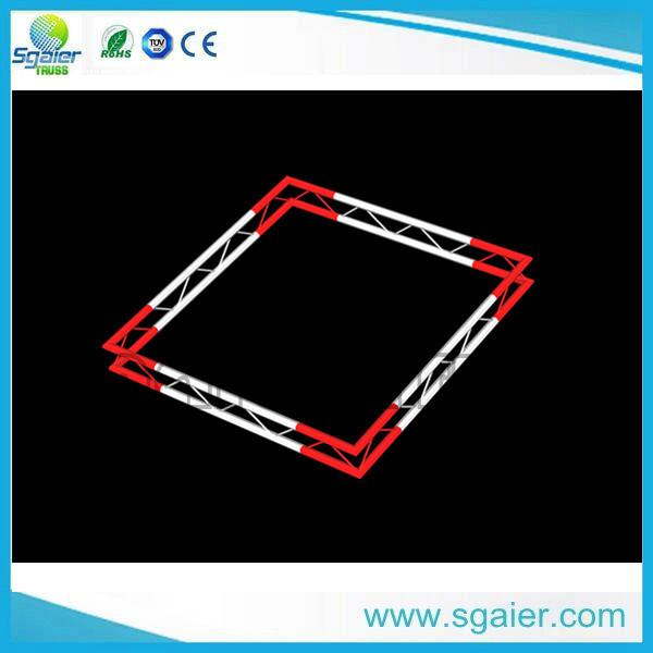 Exhibit Booth Tv Aluminum Truss Display Durable With Ladder Easy Transport
