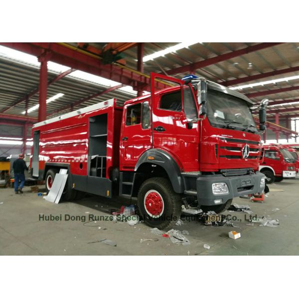 Beiben 2534 RHD /LHD Fire Fighting Water Foam Truck Off Road-6x6 AWD Vehicle EURO3/5
