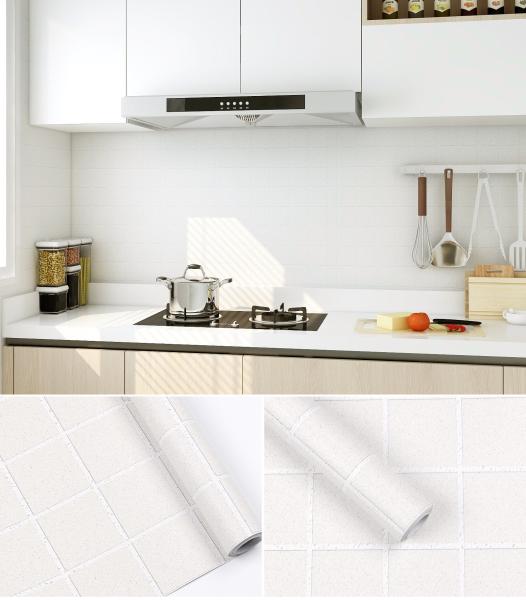 Removable Wallpaper Kitchen Wall Art Stickers Backsplash Wallpaper Home Decor Wall Coating