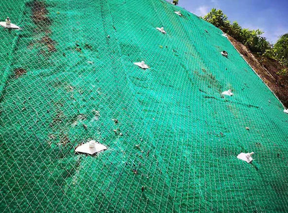 Tecco High-Tensile Mesh in Slope Stabilization