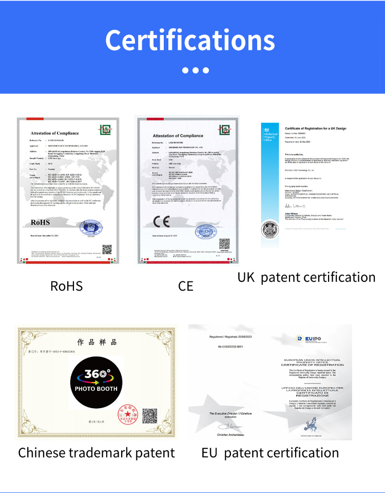 360-градусный фотошток для свадеб Все аксессуары Реквизиты Опциональная грузоподъемность 500 кг
