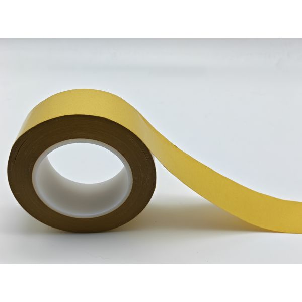 Yellow 100um Thickness PET 2 Double Sided Tape With Acrylic Adhesive