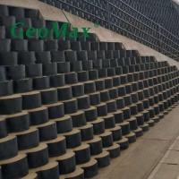 Géocelle en HDPE noir 150 mm Hauteur 445 mm Espace de soudage pour les murs de soutènement Murs de rivière Remplacement de gabions Mur végétalisé