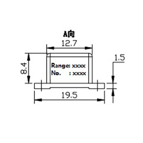 K-3JSJ-001 Легкий 3-осевой датчик ускорения/триаксиальный высокоскоростной акселерометр 0~3 В