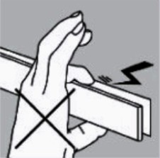 Нержавеющая сталь / резиновый нож держатель тяга сила 4 кг инновационный дизайн для легкого хранения