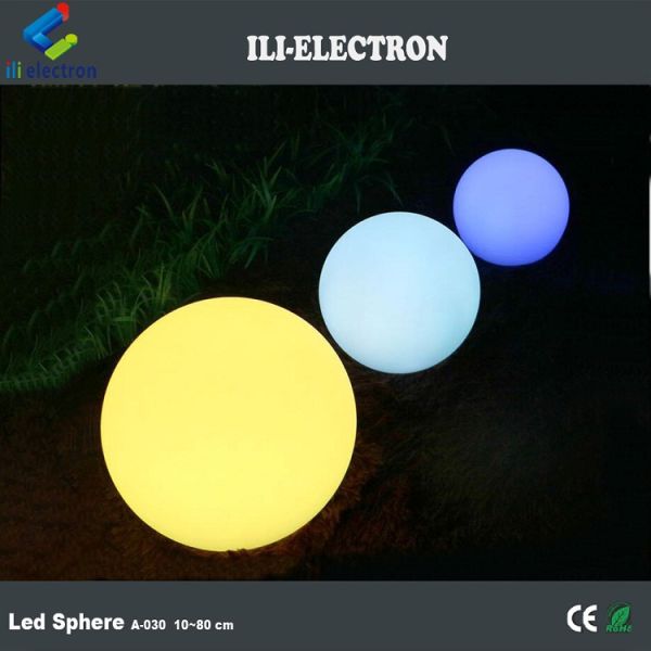 luminous LED ball light led outdoor lighting ball