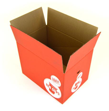 440Gsm corrugou caixas de cartão para o transporte do transporte do supermercado