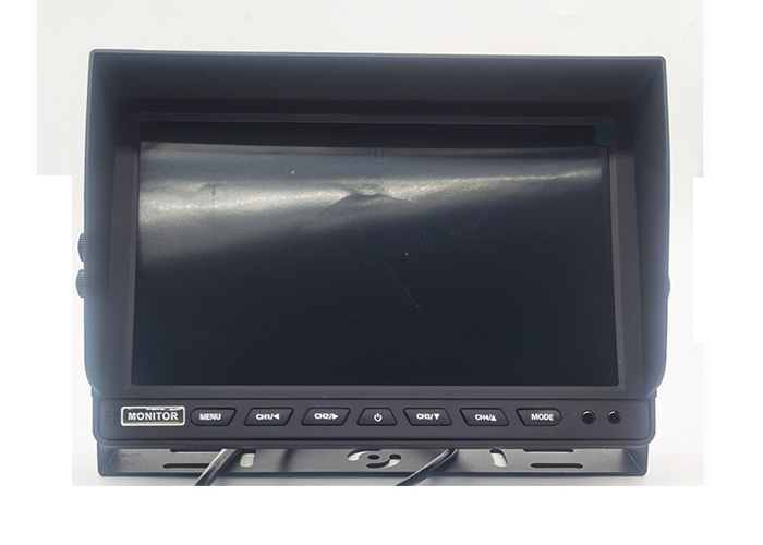 4 полиэкран монитора автомобиля канала сверхмощный DVR AHD TFT для Тележки Van Автобуса