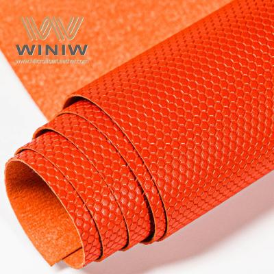 Micro Faux PU Leather Fashion Fabric Garments Material