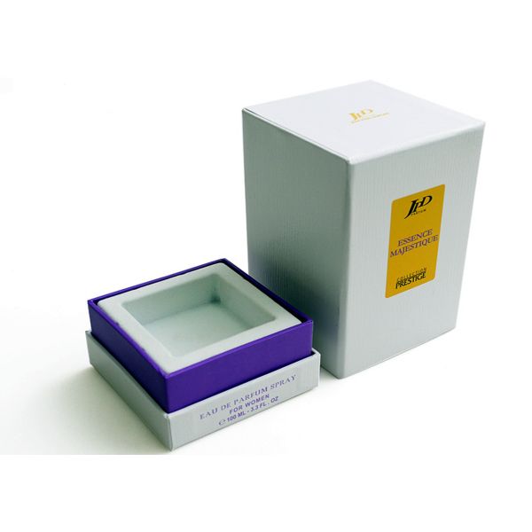 Man Luxury Branded Gift Boxes , Empty Perfume Sample Box Packaging Watch Fragrance Bottle