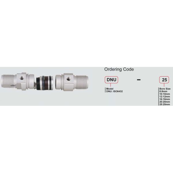 ISO6432 DSNU Pneumatic Air Pump Cylinders Kits with 8mm 10mm 12mm Bore