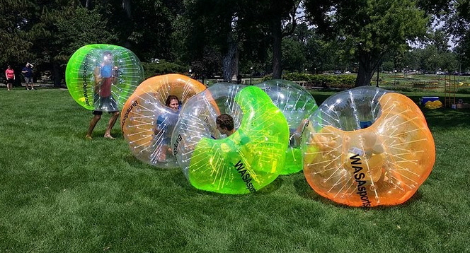 CE Approval Inflatable Bubble Soccer / Zorb Ball Bumper Ball For Soccer Club