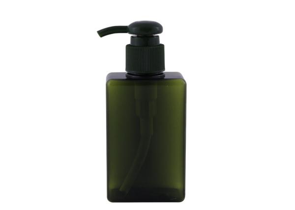 Lotion Cosmetic PETG Bottle Ribbed Surface Non Spill For Shampoo / Shower Gel