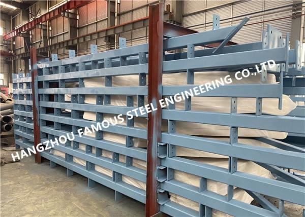 Os EUA Q355b padrão galvanizaram a fabricação de aço da estrutura do fardo