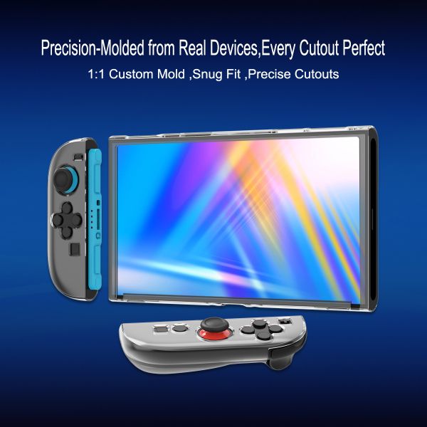 3-in-1 Protective Case for Nintendo Switch 2, Anti-Scratch Shockproof TPU Cover for Console and Joy-Cons