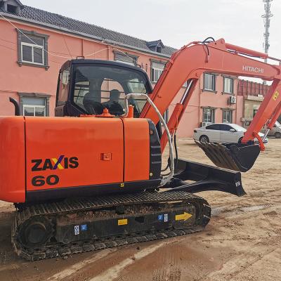 40.5kw 2100rpm 6Ton Mini Used Hitachi Mini Excavator 6000kg Zx60 Hitachi