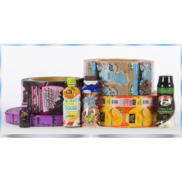 45mic Biodegradable PLA Shrink Sleeve Shrink Film Rolls For Printing Labels