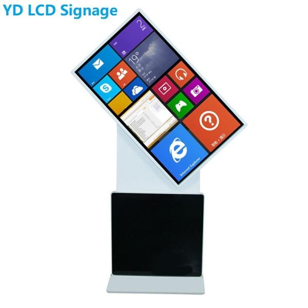 Vertical Rotary 43 1920*1080 178 Degree LCD Advertising Kiosk