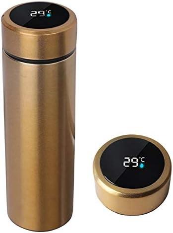 Water Bottle with LED Temperature Display,Double Walled Vacuum Insulated Water Bottle,Stainless Steel Sports Automotive