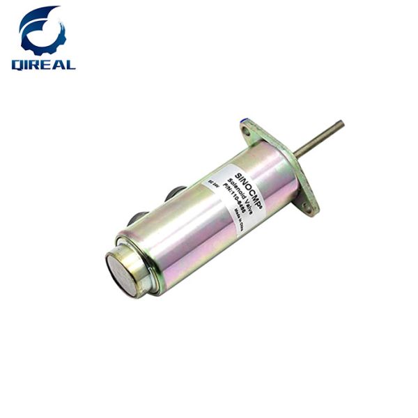Excavator Spare Parts 24V Flameout Solenoid Valve 110-6465