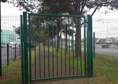 Portas de jardim 1.2m de aço do revestimento superior únicas