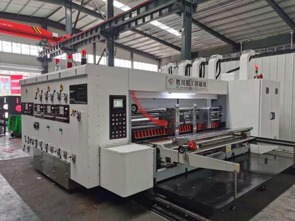 Flexo Printer Slotter Die Cutter Machine For Corrugated Boxes