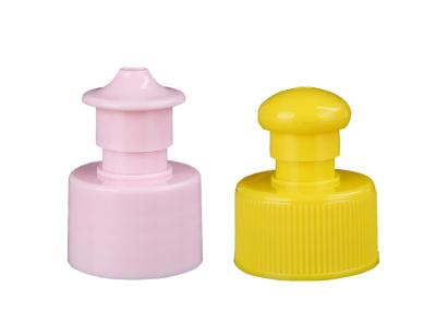 Non Spill  Flip Top Plastic Bottle Caps High Strength Heat Resistant