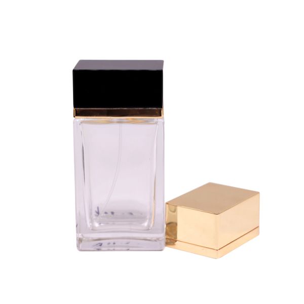 Верхние части флакона духов вставки 56*30*55mm прямоугольника пластиковые