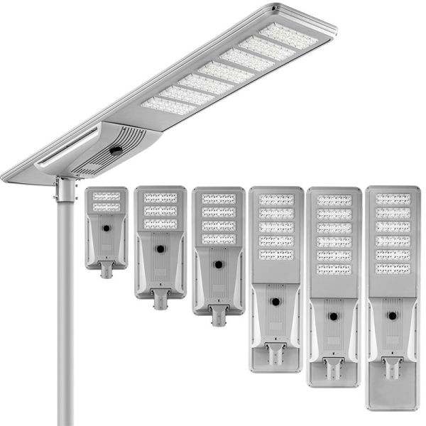 Perfect Quality IP65 Integrated Solar Street Lights SMD3030 Solar LED Road Lantern with 18V Mono Solar Panel