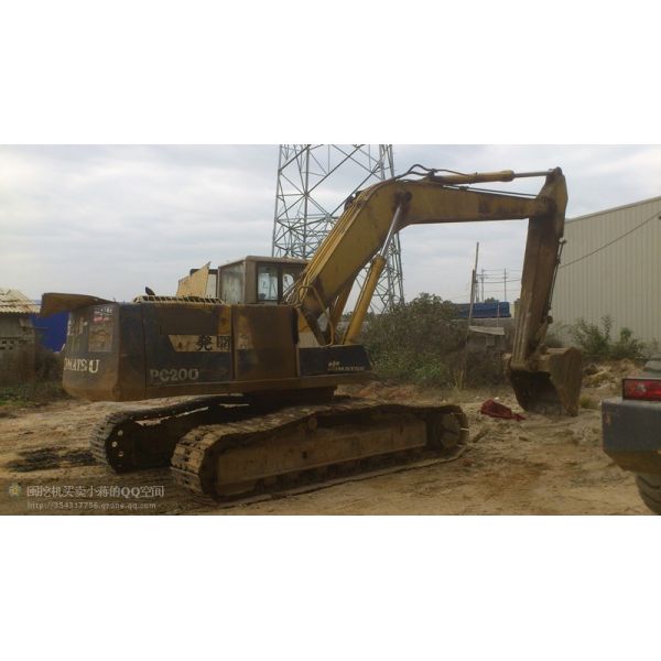 Japanese used komatsu pc200-5 excavator for sale