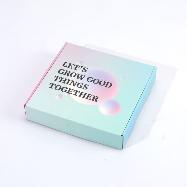 Специализированные гибкорезанные волнистые ящики CMYK цвет Пантон небольшой картонный почтовый ящик