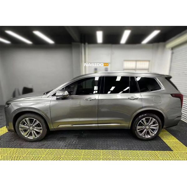 Liquid Silver Car Vinyl Wrap Roll Recyclable Eco Friendly High Stretchable