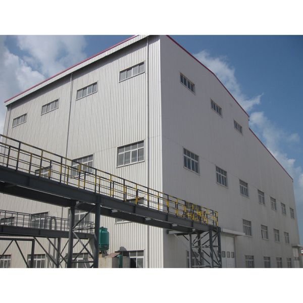 Low Carbon Steel Structural Building with Galvanized/Painting Surface