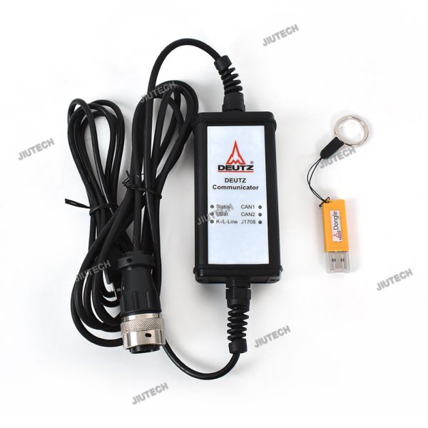 Pronto para usar Xplore Tablet +Deutz Communicator OBD Adaptador com SerDia Software para diagnóstico SerDia 2010