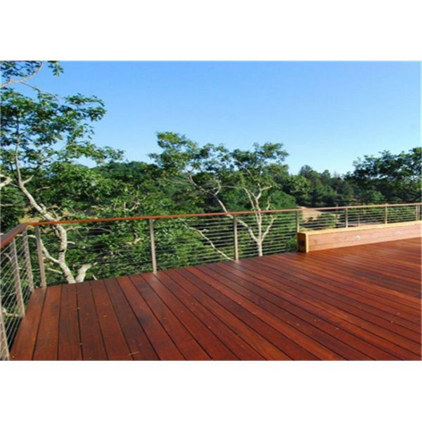 Professional Diy Stainless Steel Wire Rope Balustrade For Sports Centers