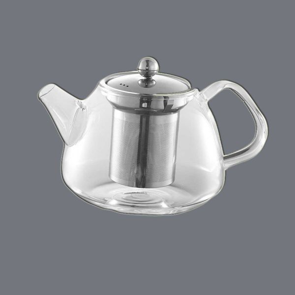 Metal Etched Tea Infusers & Glass Teapots with Micro- Holes for Optimal Steeping