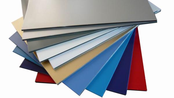 Nano Gold Aluminum Panel Curtain Wall PVDF Coating Oil Pen Resistance For Building Walls Project