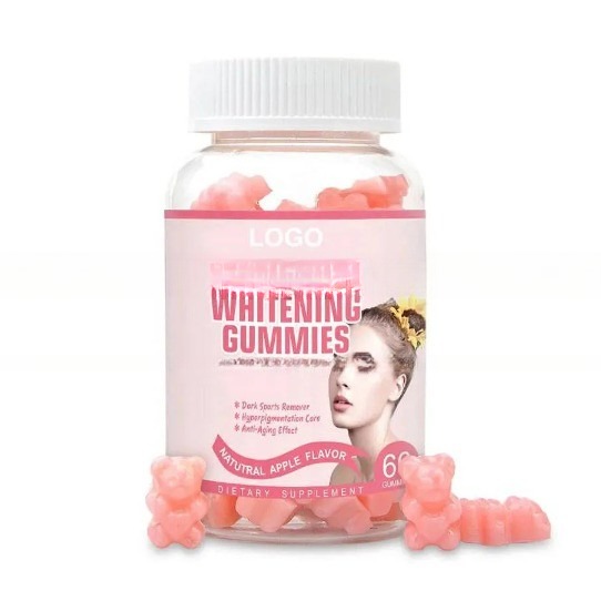 OEM Custom Label Whitening Care Vegetarian Hyaluronic Acid Collagen Gummies