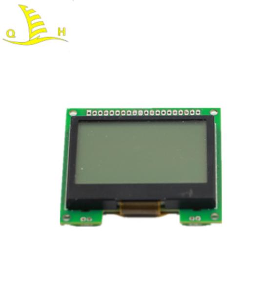 Módulo da exposição do LCD do gráfico de STN HTN FSTN 12864 com PWB da conexão da RODA DENTEADA