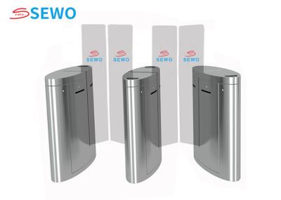 40people/Min Sliding Gate Turnstile Full Height For Bus Station / Office Building