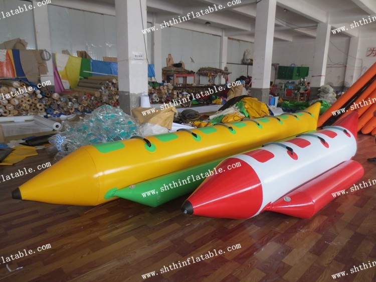 Low Price Single Tube Inflatable Banana Boat,water Banana Boat Agua Inflable