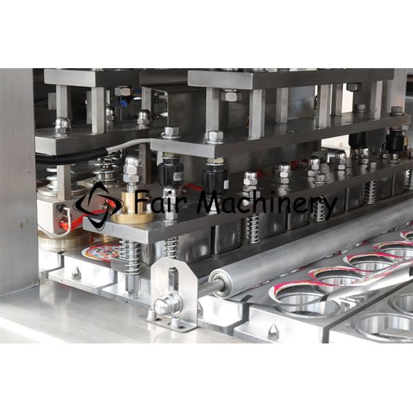 380 220  VAC 50-60Hz Milk coffee Cup Filling Sealing Machine