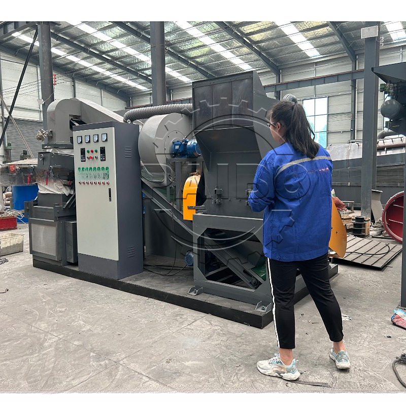 High Capacity Household Copper Cable Wire Cutting Granulator Machine for Energy Mining