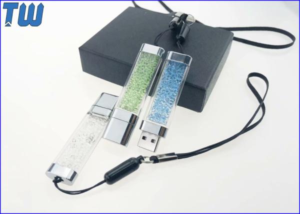 Classic Crystal Stone Cool USB Device 64GB USB Flash Drive Price Thumb Drive