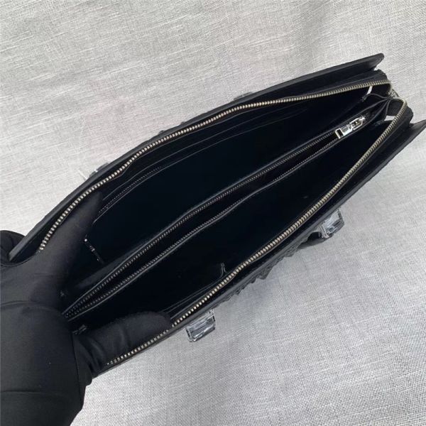 Authentic Crocodile Skin Businessmen Laptop Briefcase Genuine Alligator Leather Male Large A4 Portfolio Handbag