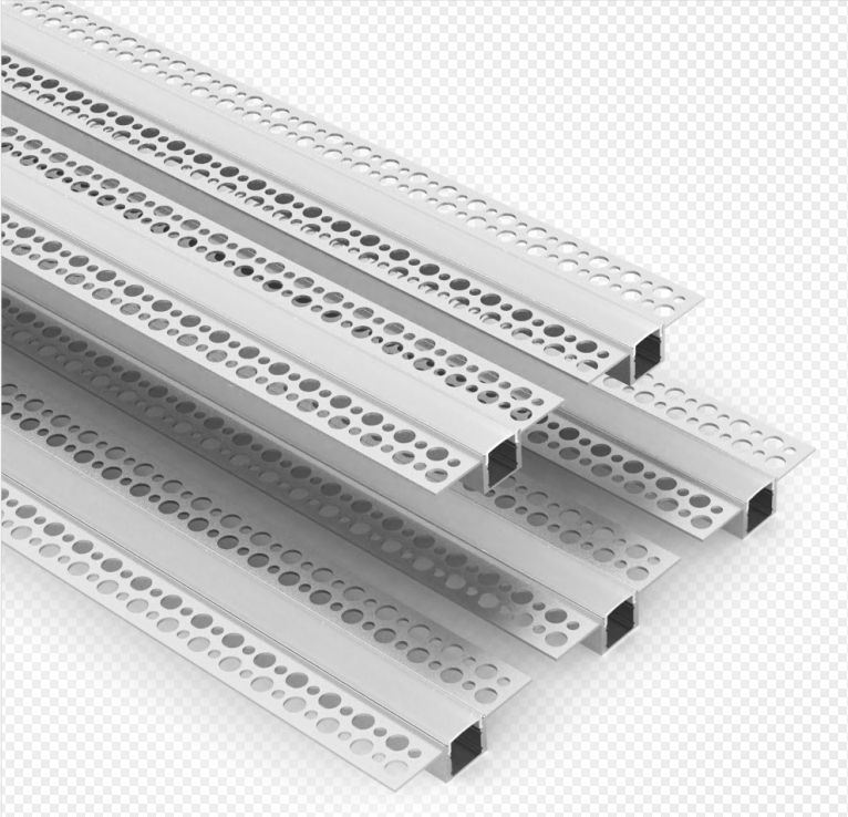 Алюминиевая стена приведенная Trimless гипса профиля штукатурит в костюме приведенном канала прокладки для прокладки 15mm