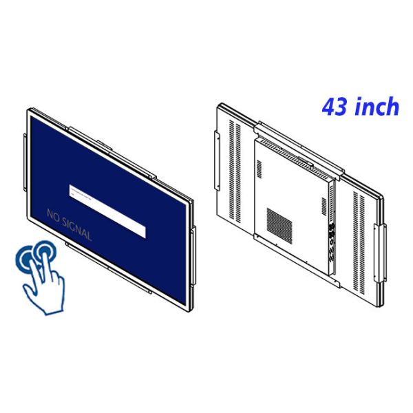 43-Inch Robust Interface Device for Digital Advertising, Large-Scale Command Centers, Healthcare Displays, and Urban Information Panels