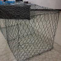 Parede galvanizada sextavada anticorrosiva das cestas de 3mm Gabion