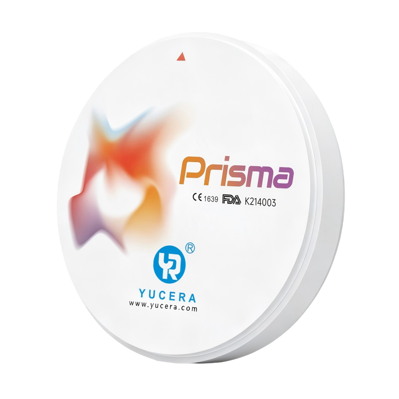 Prisma Aesthetic Multilayer Zirconia Block for CAD CAM Dental Restorations | High Translucency Natural Shade Zirconia for Crowns & Bridges