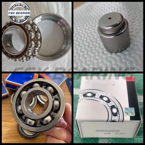 China FSK AG5032020A Air Conditioning Compressor Double Row Angular Contact Bearing 50*72*20mm ABEC-5